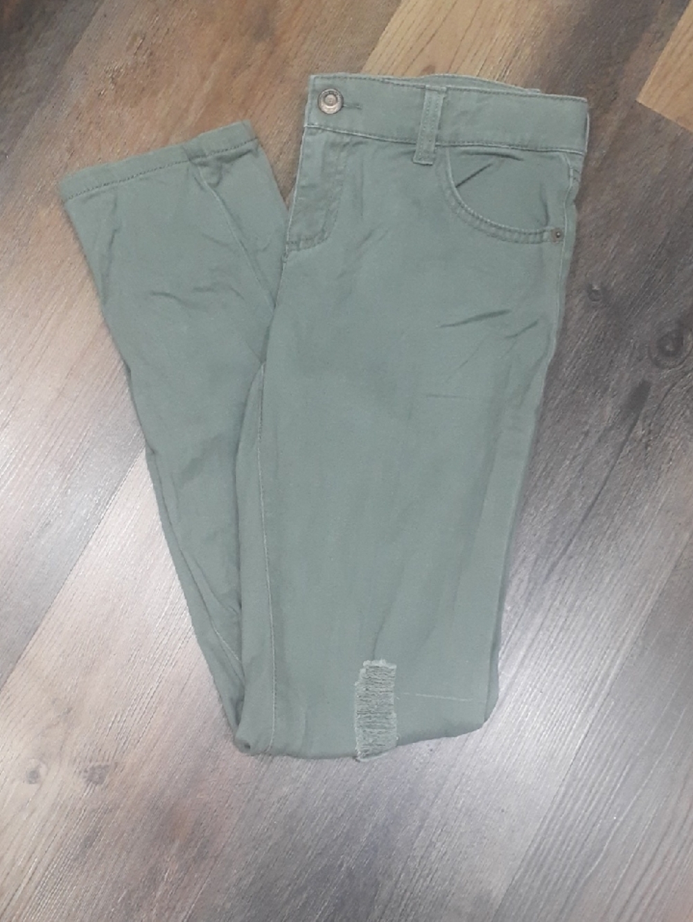 Girlw Crazy 8 Olive Green Skinny Jeans